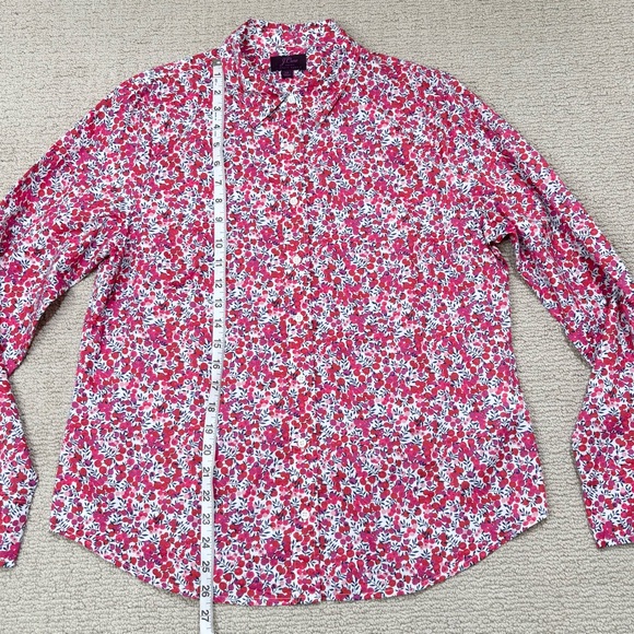 J. Crew Cotton Poplin Shirt in Liberty Wiltshire Print - Picture 4 of 7